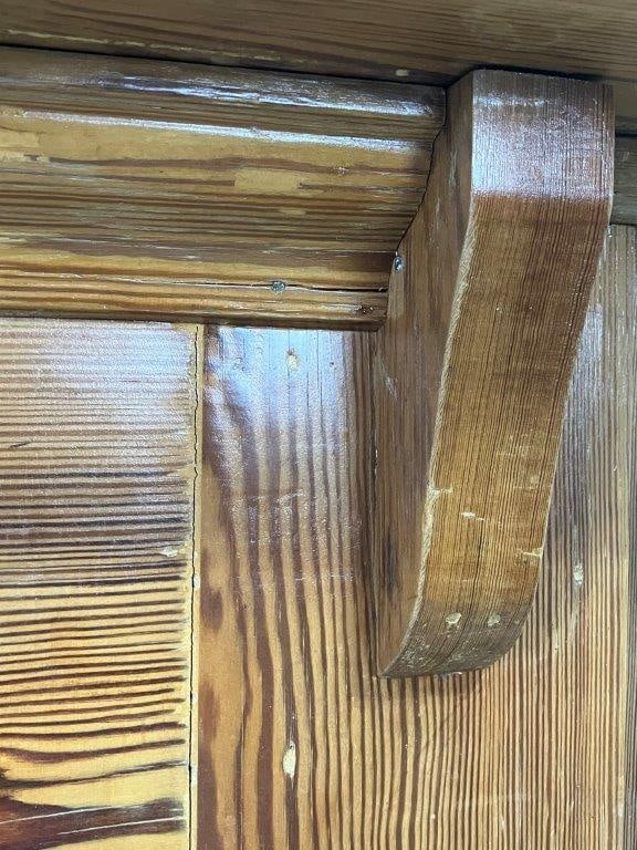 Southern Pine Fireplace Mantel - 4