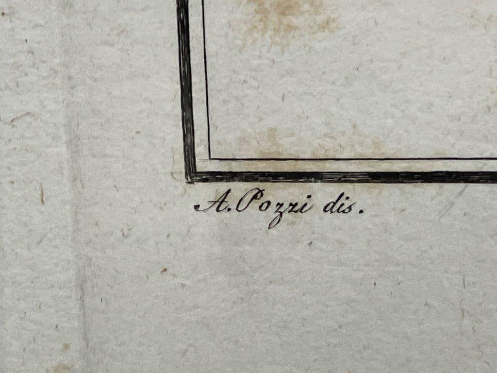 Pair of Pietro Fontana Classical Engravings of Minerva, 19th Century - 16