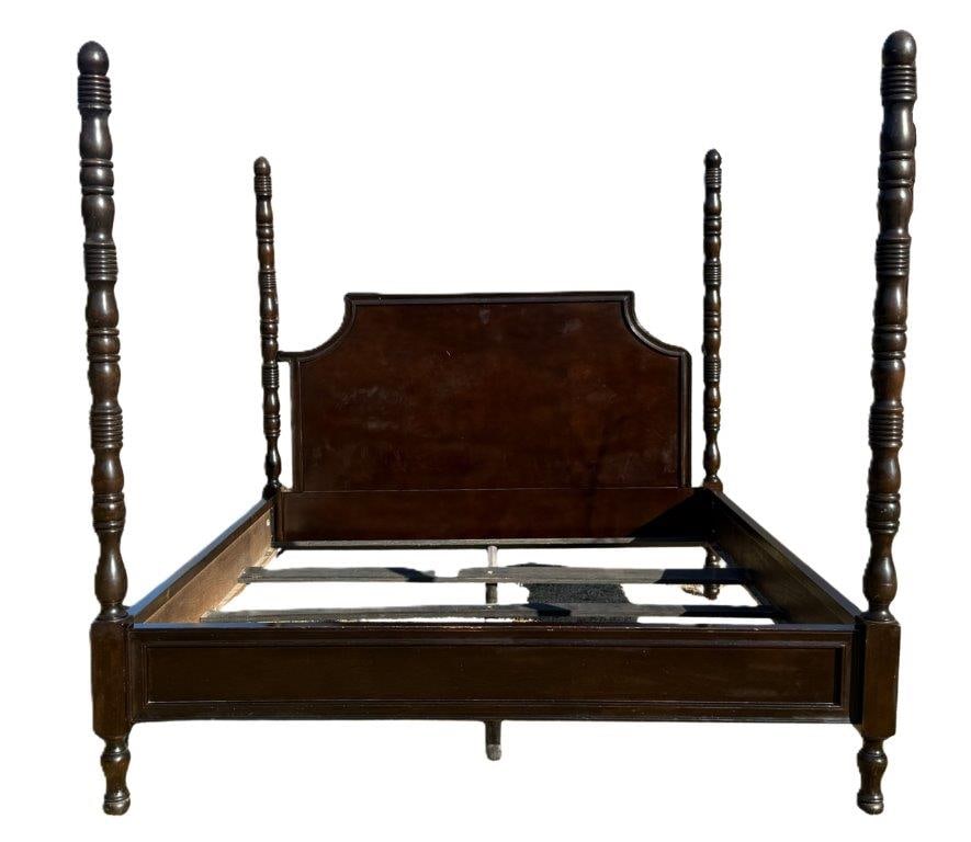 Drexel Heritage King Size Tall Post Bed - 2