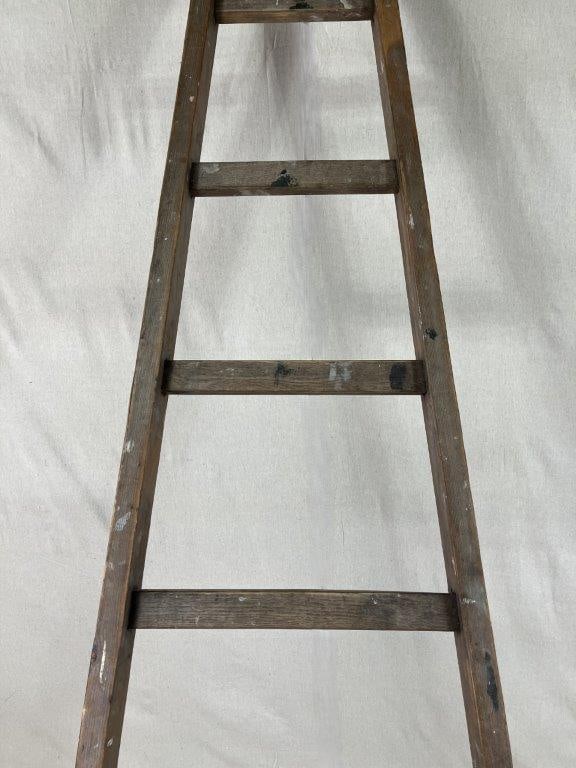 Antique Apple Orchard Ladder - 3