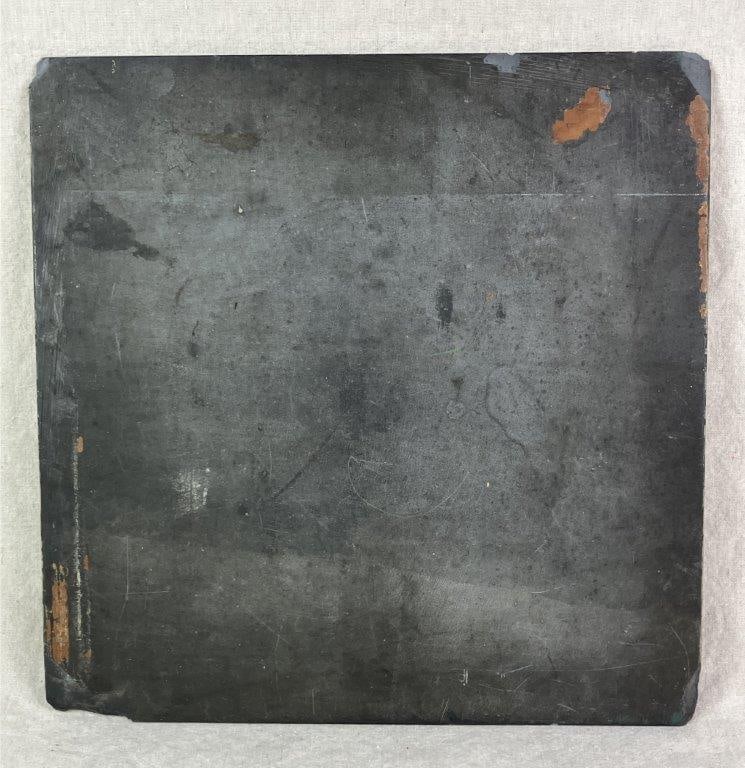 Folk Art Polychromed Chessboard - 4