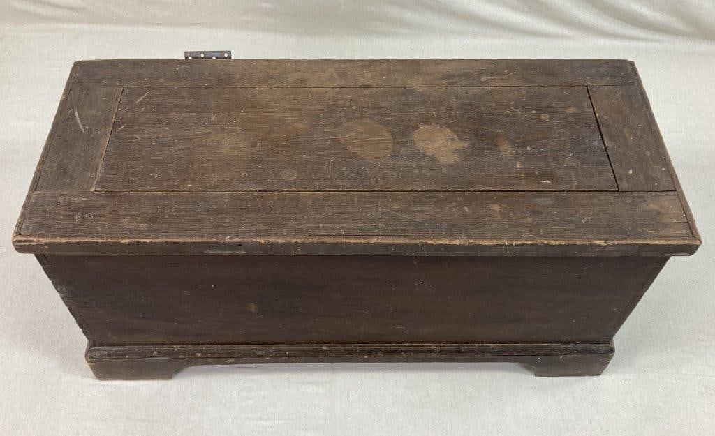 19th Century Southern Painted Blanket Chest - 2