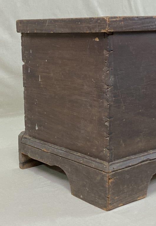 19th Century Southern Painted Blanket Chest - 5