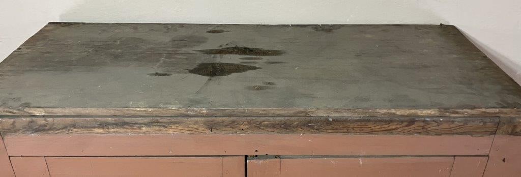 Painted Southern Pine Plain Cupboard - 5