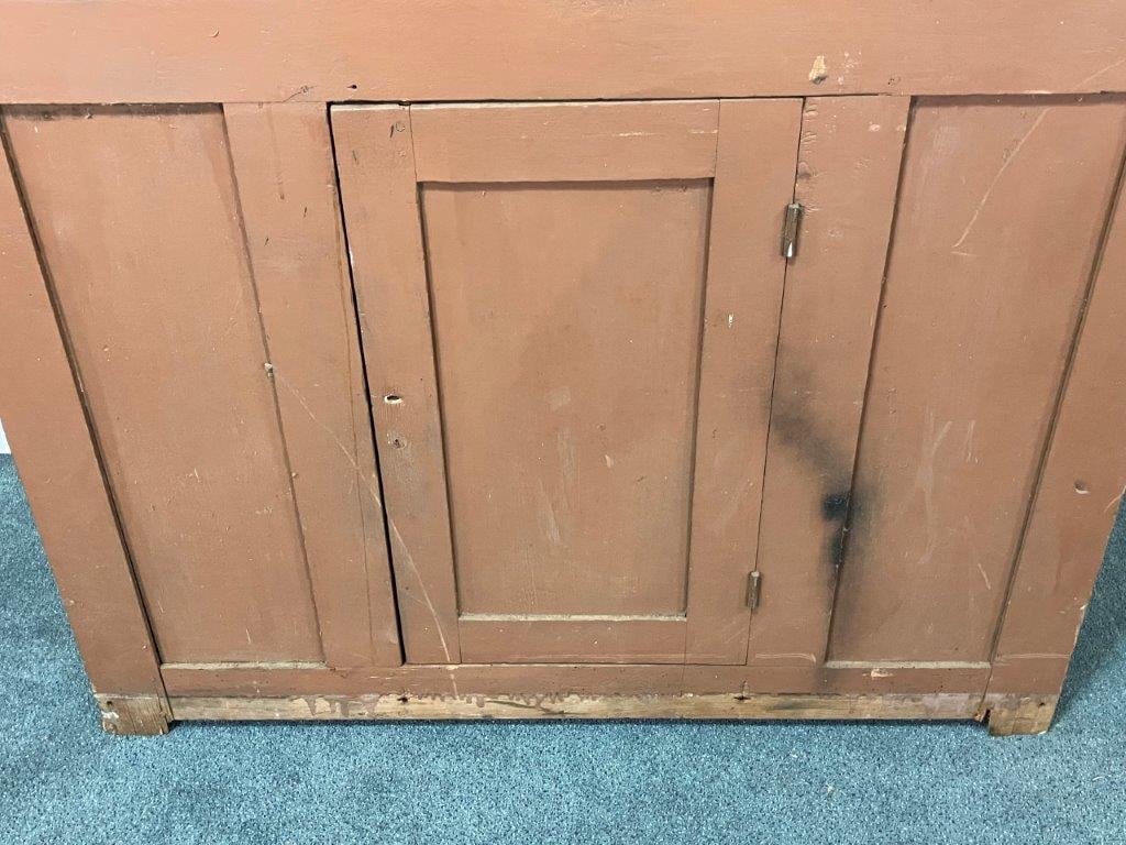 Painted Southern Pine Plain Cupboard - 7