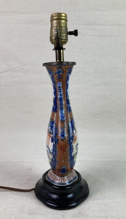 Chinese Porcelain Table Lamp - 4