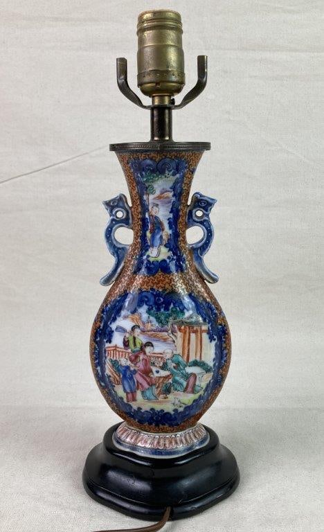 Chinese Porcelain Table Lamp - 5