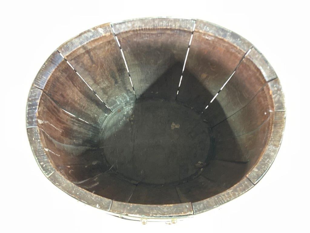 English Brass-Bound Barrel - 2