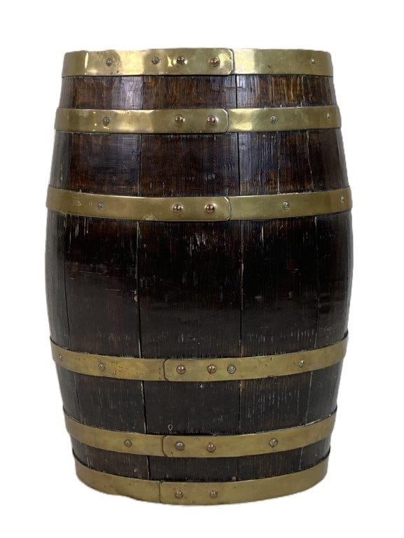 English Brass-Bound Barrel - 3
