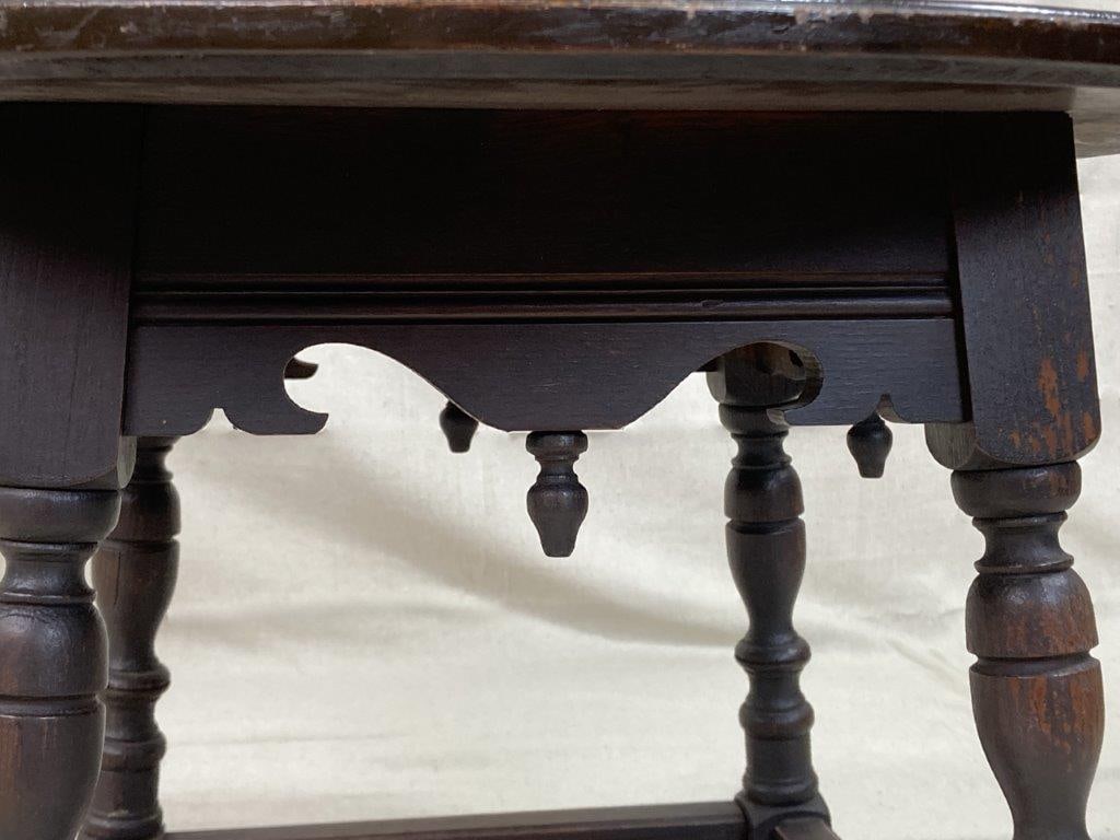 19th Century English Oak Table - 4