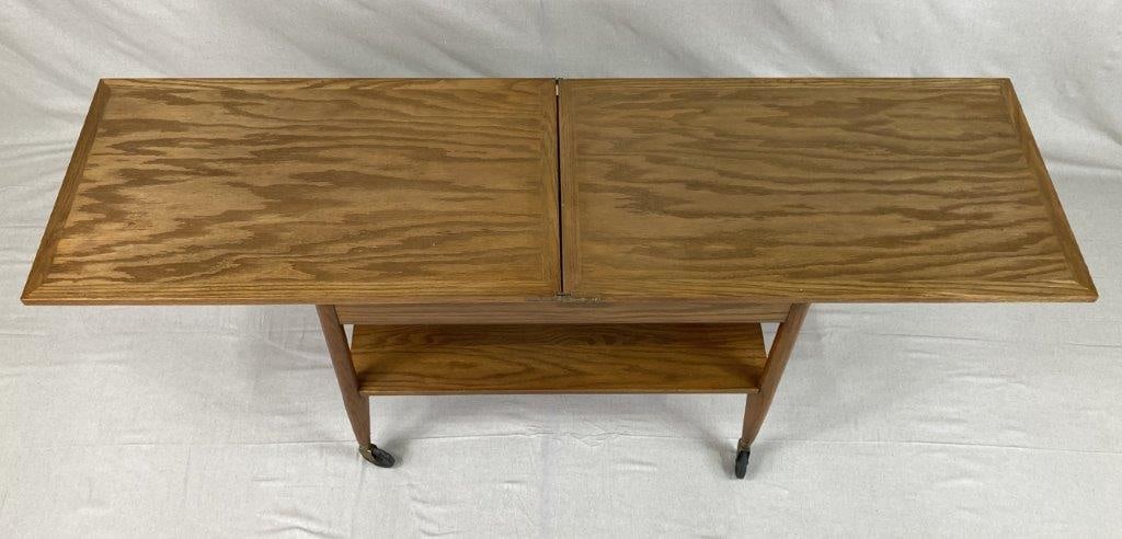Mid Century Modern Bar Cart - 2