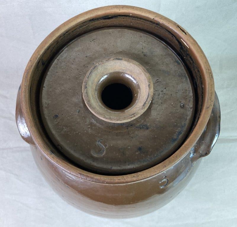 Antique Stoneware Churn - 2