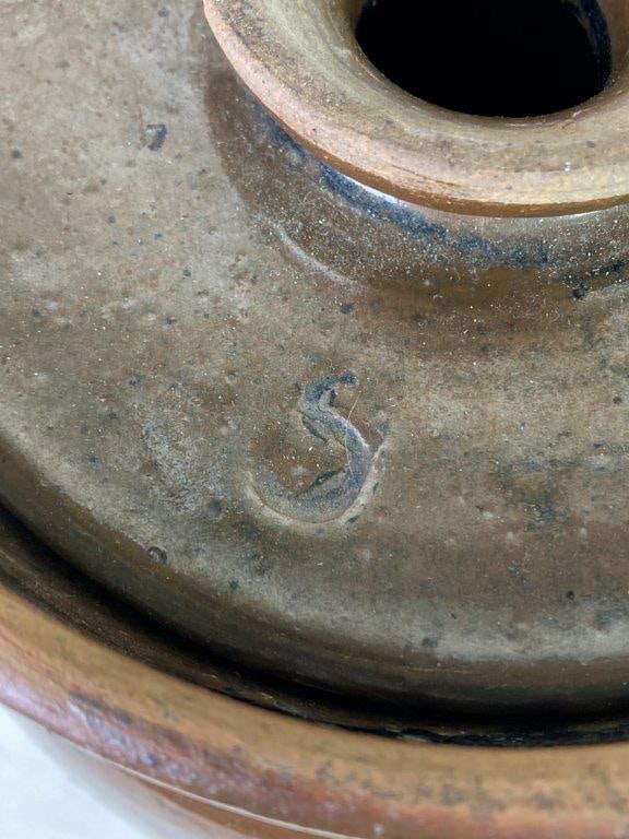 Antique Stoneware Churn - 3