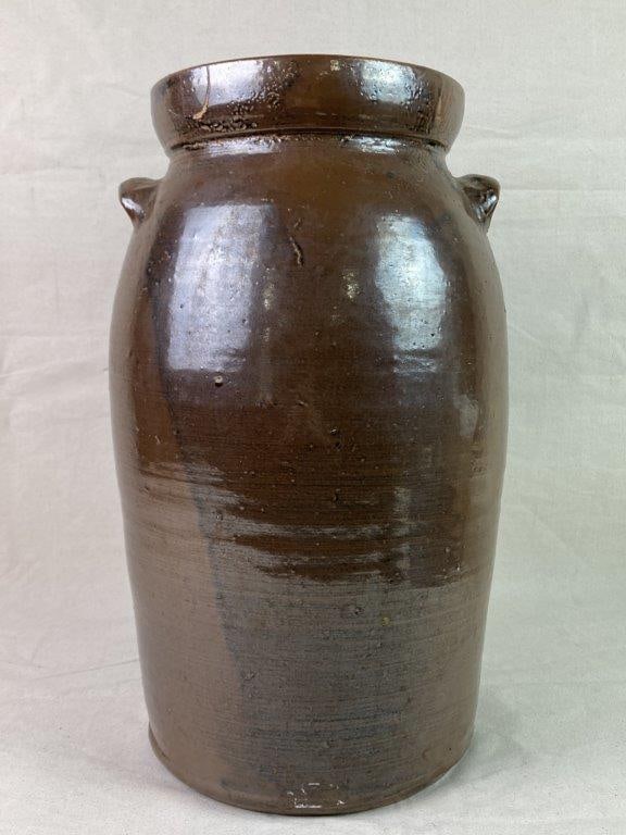 Antique Stoneware Churn - 9