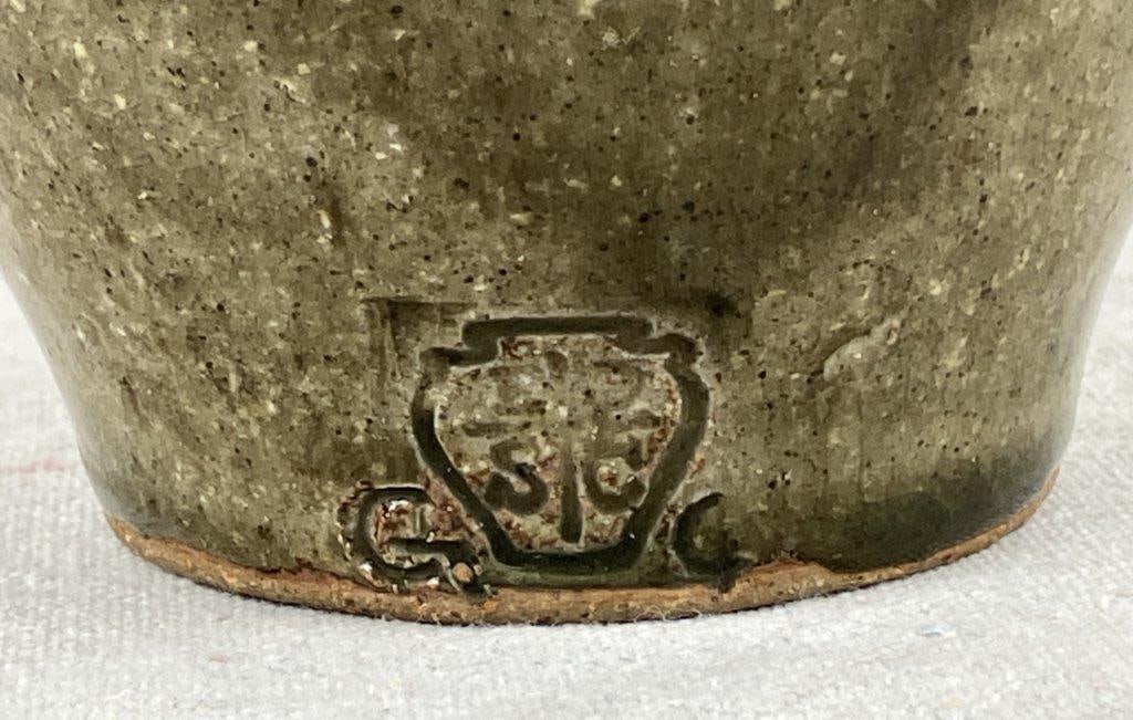 Edgefield Stoneware Jar By Genevieve Calmes - 5