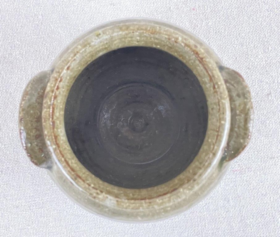 Edgefield Stoneware Jar By Genevieve Calmes - 7