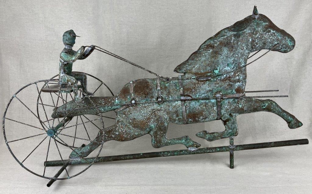 Horse and Buggy Weathervane - 7