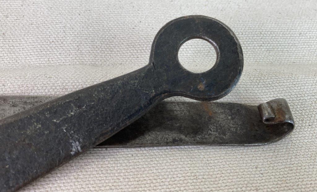 19th Century Wrought Iron Rotating Fork and Spatula - 4