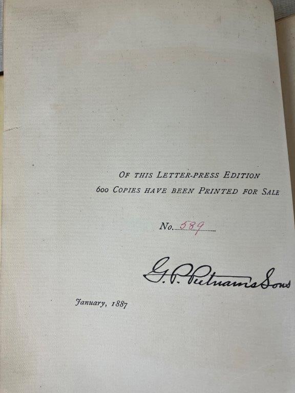 The Works of Benjamin Franklin by John Bigelow Letter-Press Edition - 5