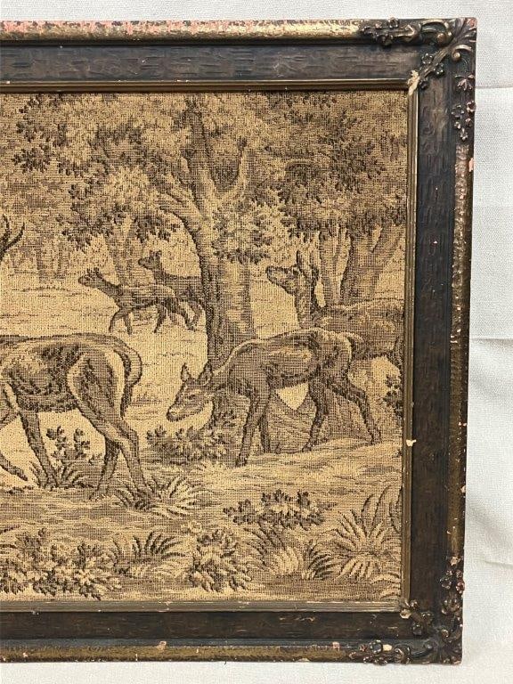 Stag Hunt Motif Tapestry - 9