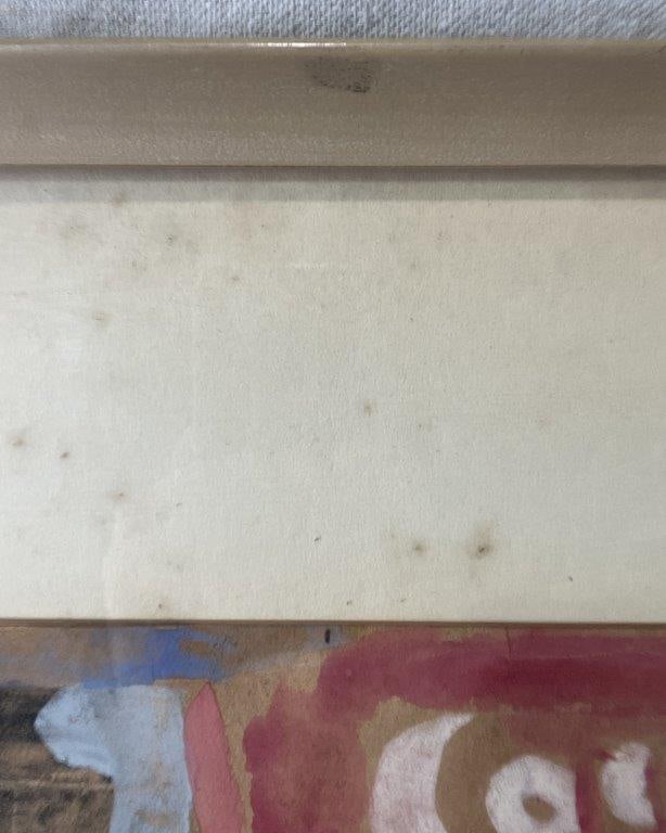 Mid-Century Baseball Watercolor Painting - 5