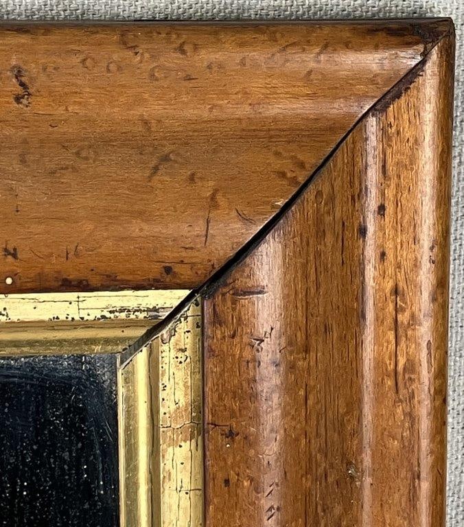 19th Century Birdâ€™s-Eye Maple Frame Mirror - 3