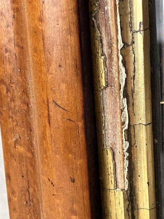 19th Century Birdâ€™s-Eye Maple Frame Mirror - 4