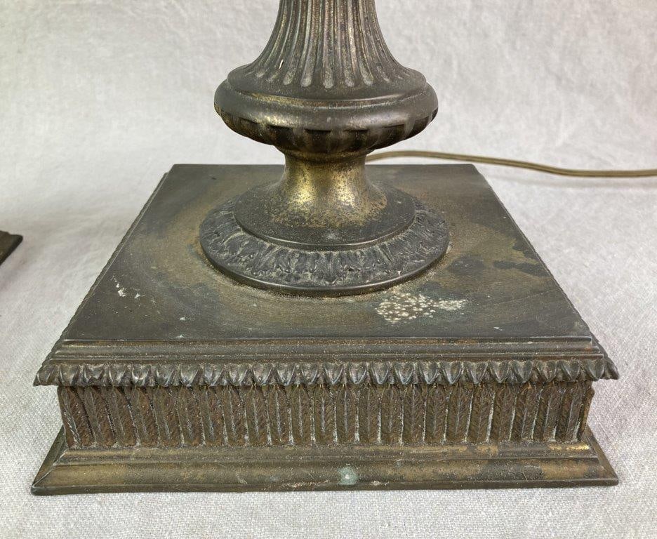 Pair of 19th Century Neoclassical Style Urn Lamps - 5