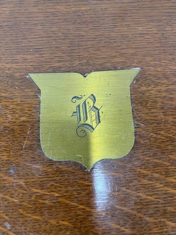 Mahogany Wood Writing Box - 3