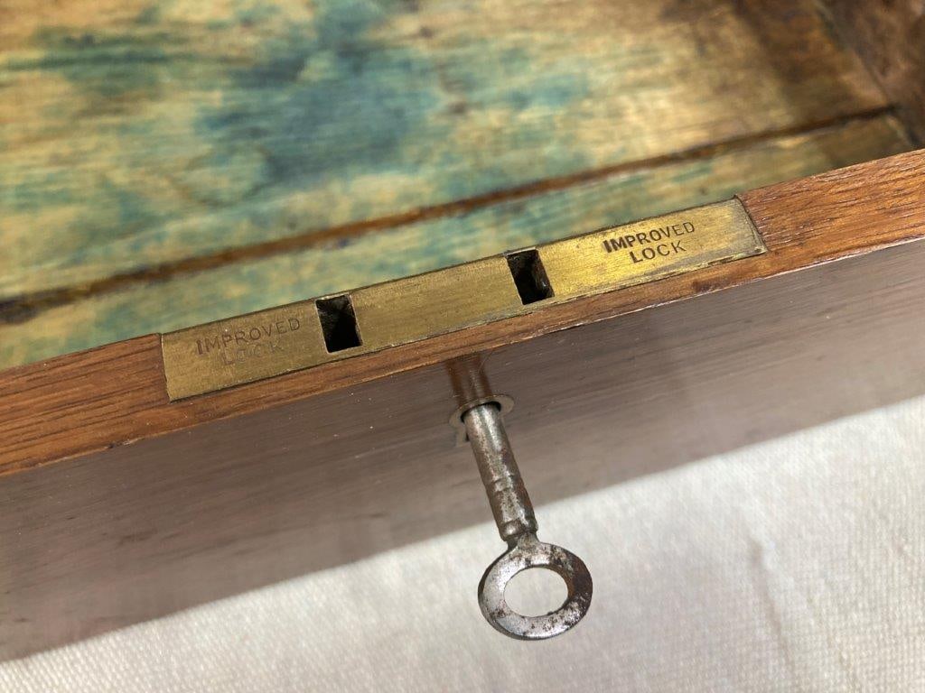 Mahogany Wood Writing Box - 5