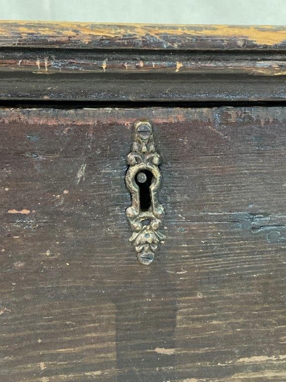 19th Century Southern Painted Blanket Chest - 5