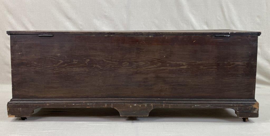 19th Century Southern Painted Blanket Chest - 9