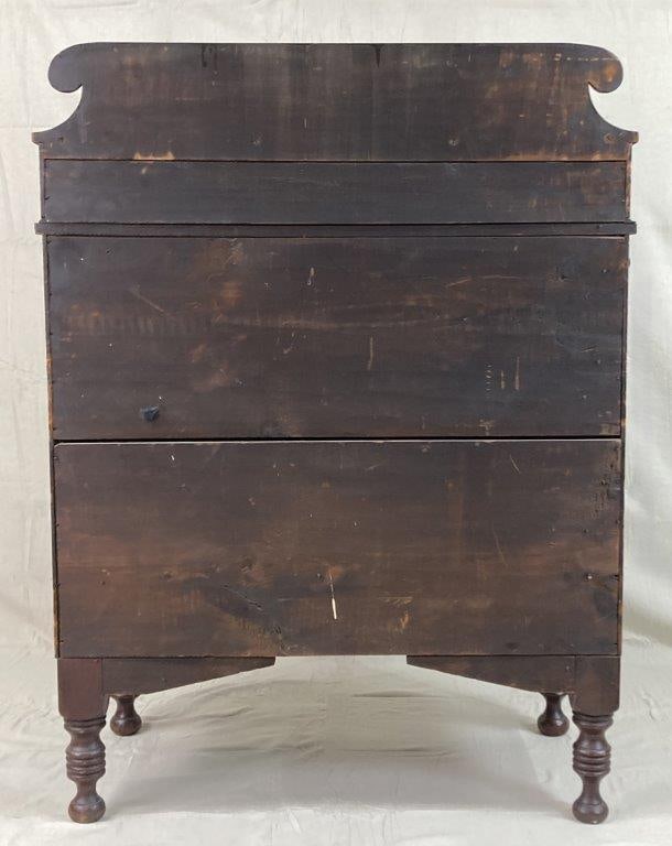 19th Century Mahogany Chest - 7