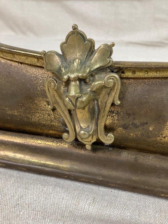 Antique French Fireplace Skirt - 3