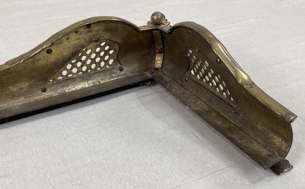 Antique French Fireplace Skirt - 8