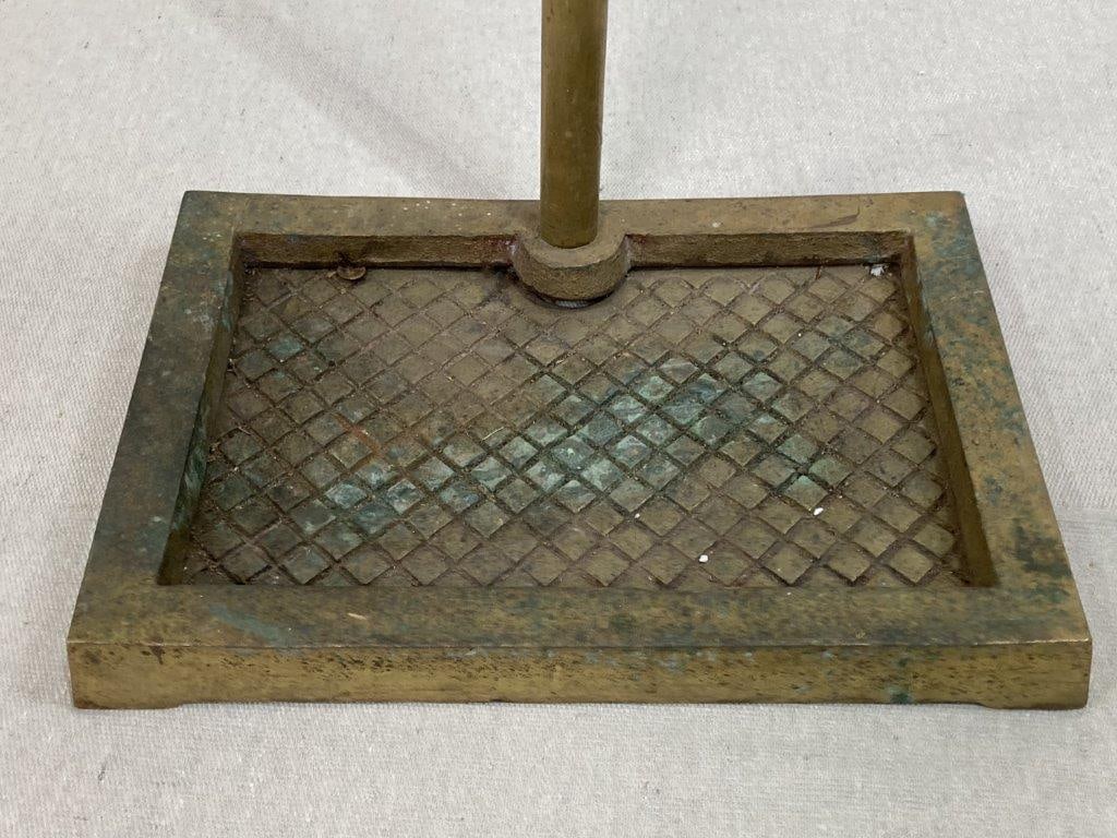 Fine Set of Brass Fireplace Tools - 3