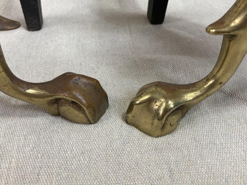 Brass Andirons - 4