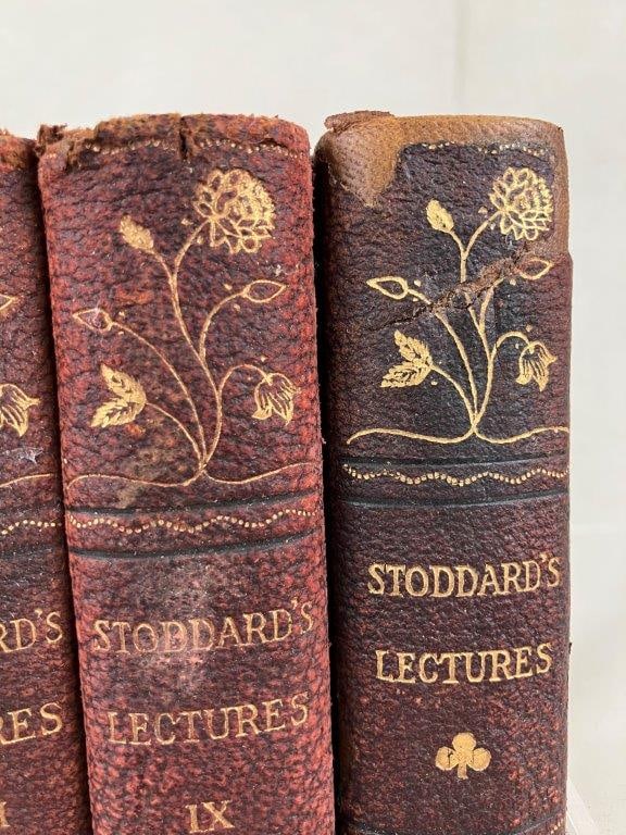 Assortment of Stoddard’s Lectures Volumes - 4