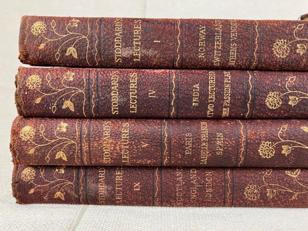 Assortment of Stoddard’s Lectures Volumes - 7