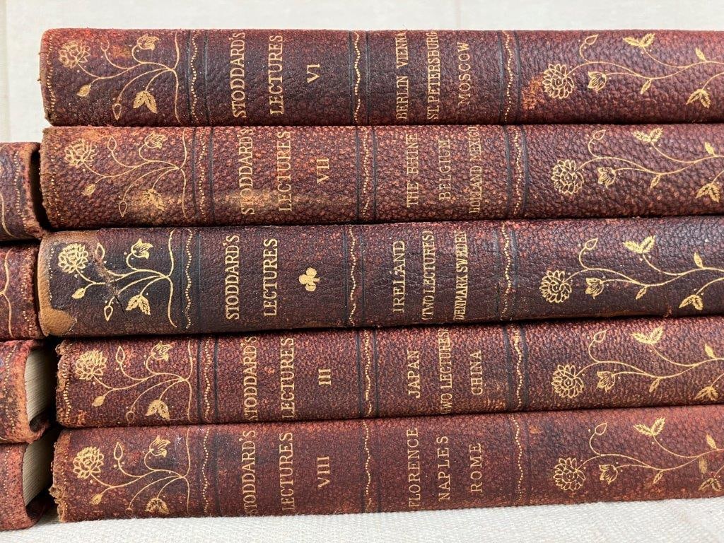 Assortment of Stoddard’s Lectures Volumes - 8