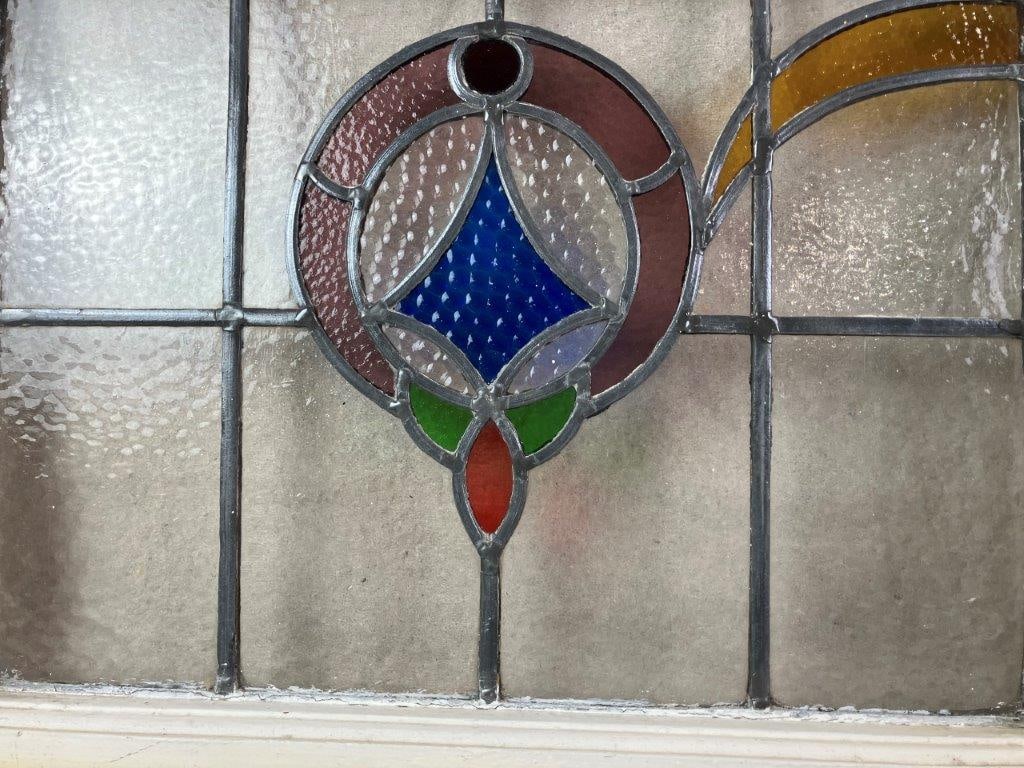 Stained Glass Window Pair - 2