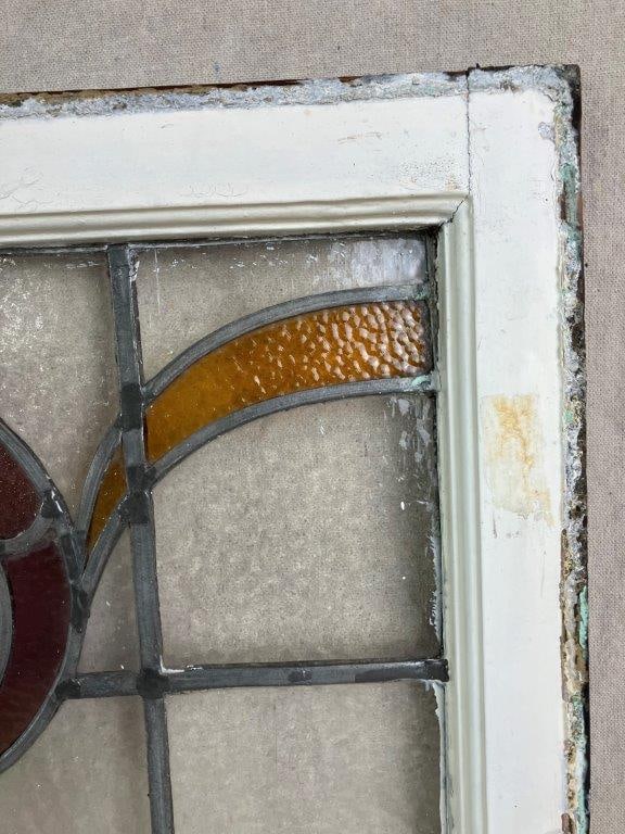 Stained Glass Window Pair - 3