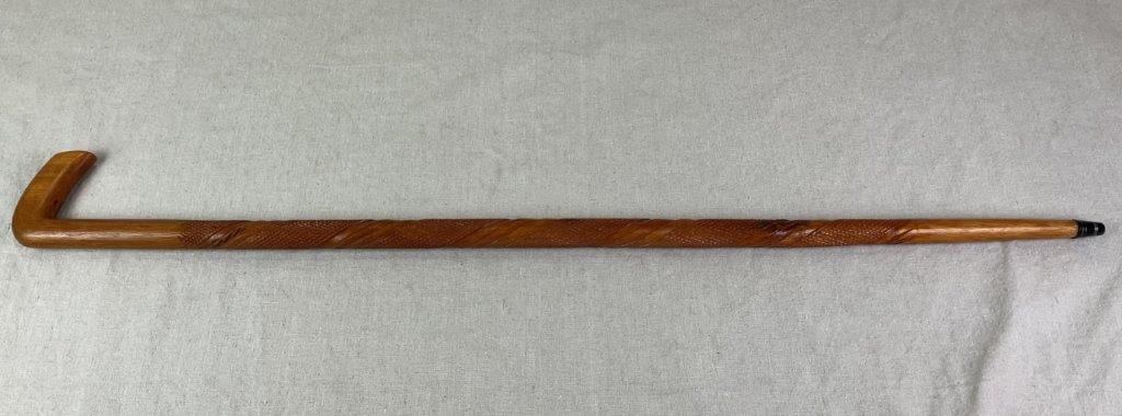 Folk Art Carved Cane - 5