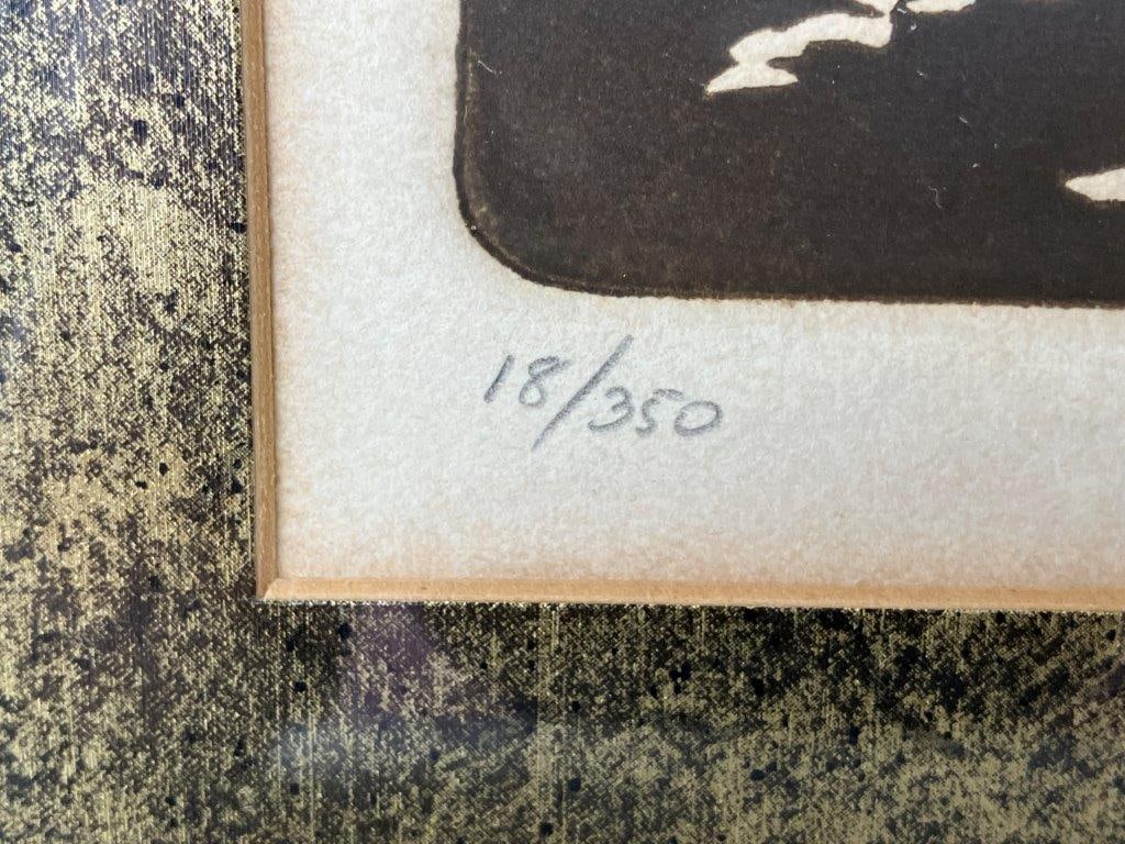 Signed Al Kaufman Sweetheart's Rock Relief Print - 6