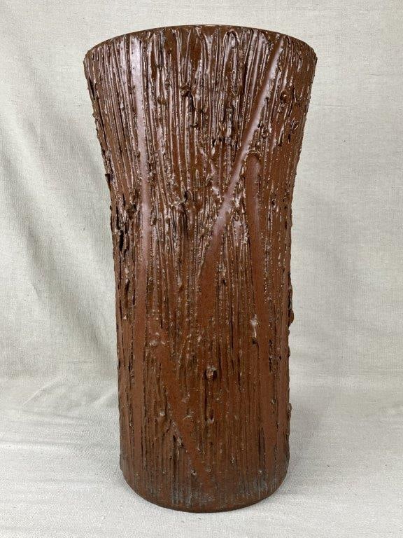 Mid Century Modern Studio Pottery Umbrella Stand - 2