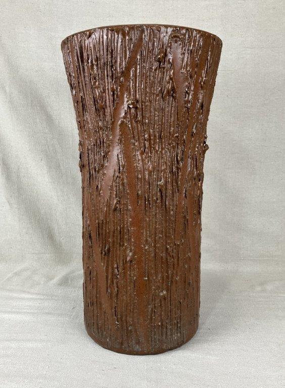 Mid Century Modern Studio Pottery Umbrella Stand - 5