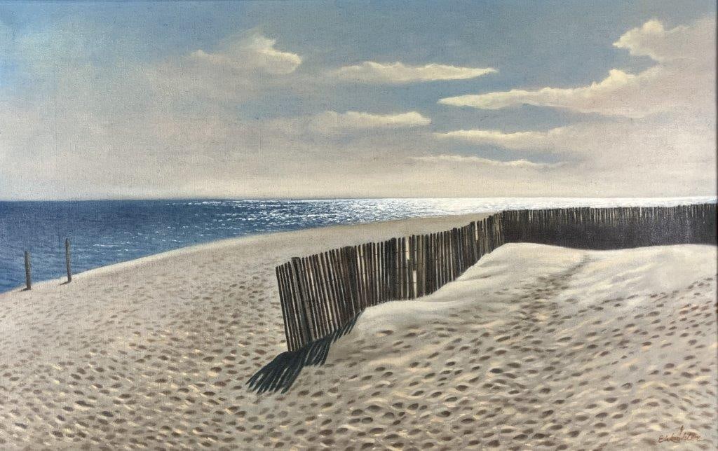 Coastal Landscape Oil Painting - 2