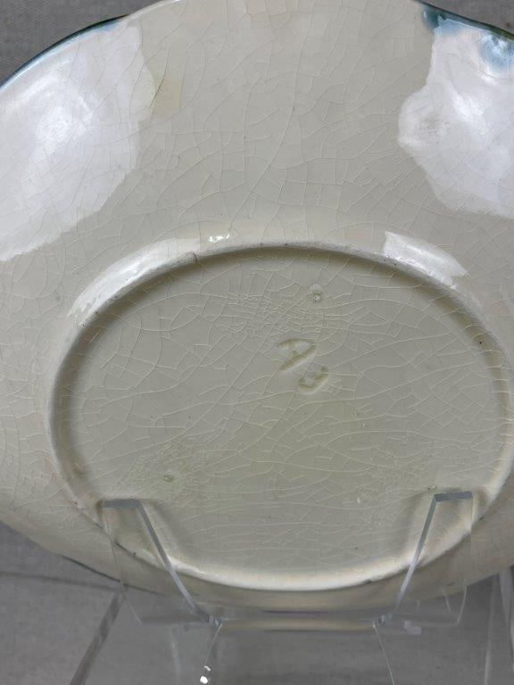 Majolica Leaf and Flower Plates - 8