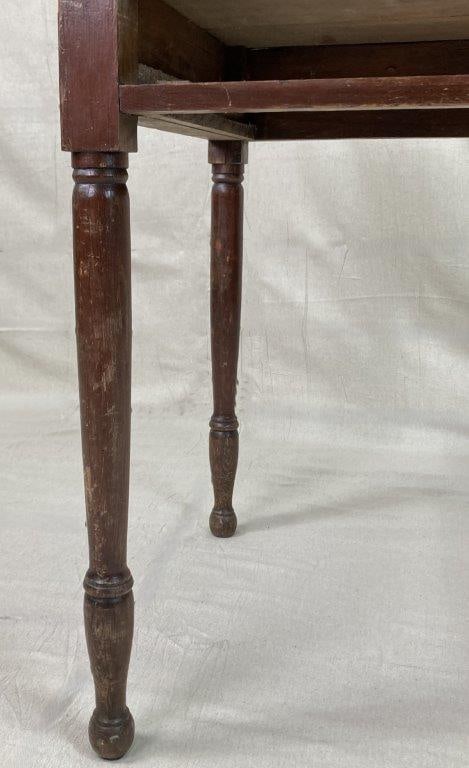 Antique One-Drawer Table - 4