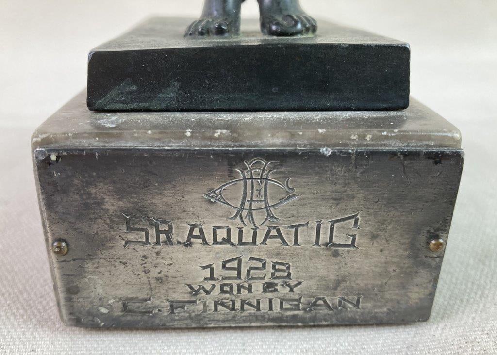 Antique German Diver Trophy - 3